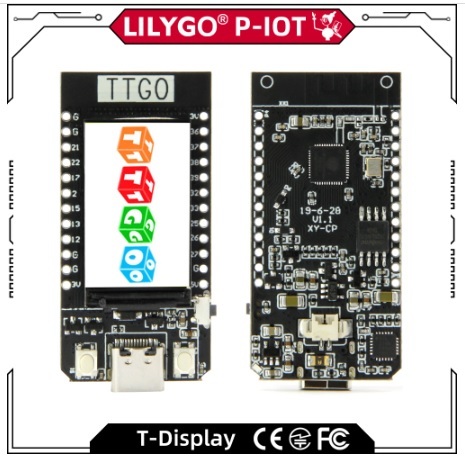   LILYGO TTGO T-Display ESP32 Development Board WiFi  Bluetooth    , , Arduino, Esp8266, Esp32, , , , , , ,  ,  , 