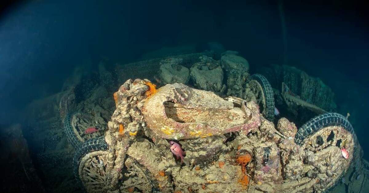 SS Thistlegorm на дне