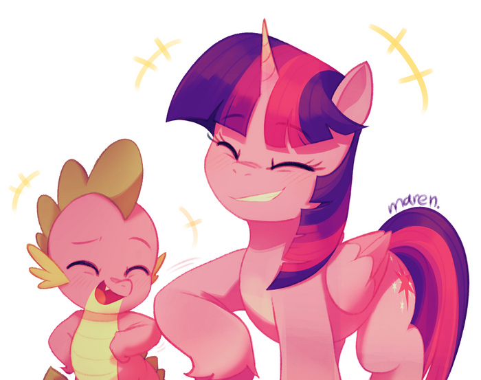    My Little Pony, Twilight Sparkle, Spike