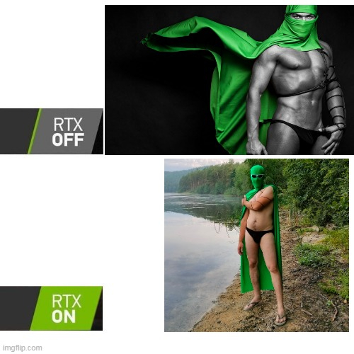 RTX off / RTX on