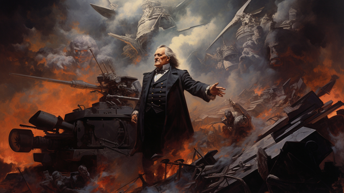 Вот так midjourney видит Рихарда Вагнера