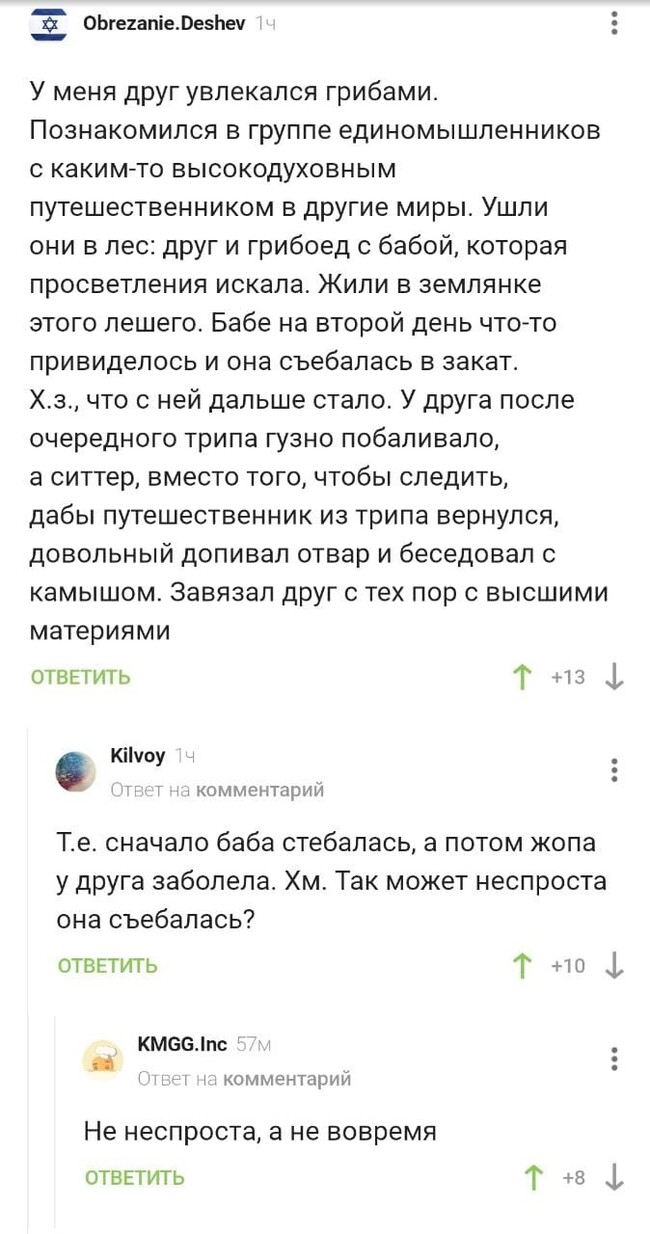 Грибы: истории из жизни, советы, новости, юмор и картинки — Все посты,  страница 5 | Пикабу