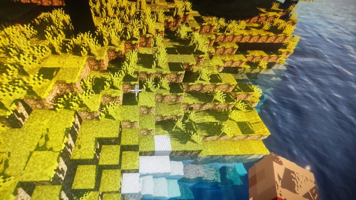 Мигают тени в Майнкрафте с шейдерами