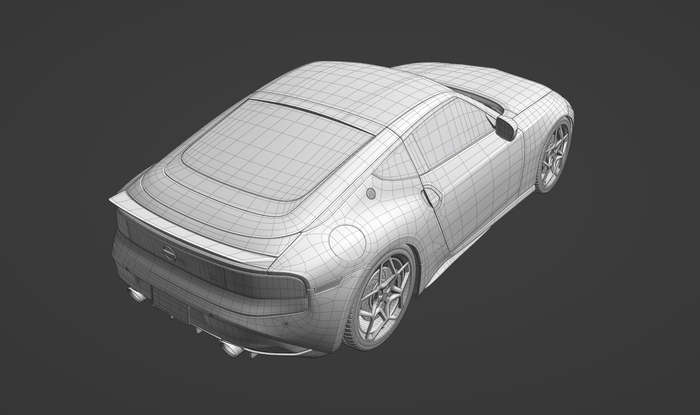 Nissan model Z 3D моделирование, Авто, Nissan, 3D, Длиннопост
