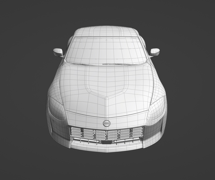 Nissan model Z 3D моделирование, Авто, Nissan, 3D, Длиннопост