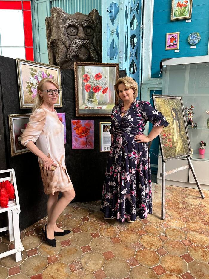 Прошла выставка в Железноводской Лермонтовской галерее...