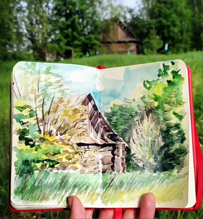 Деревенский скетч