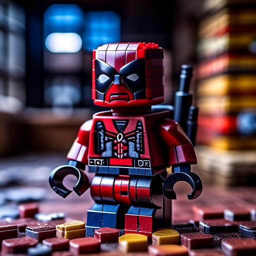 Создал своих любимых персонажей детства в LEGO | Пикабу
