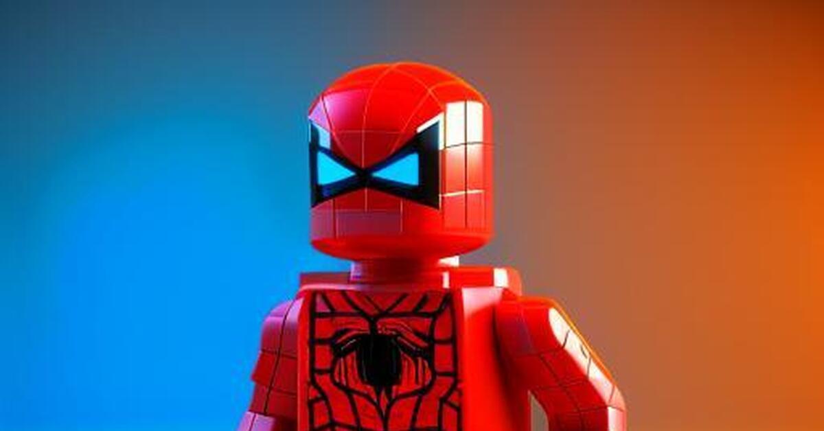 Создал своих любимых персонажей детства в LEGO | Пикабу