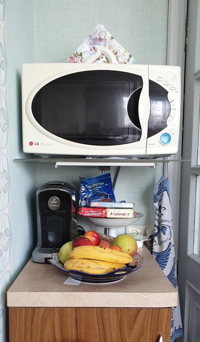 Куда дели микроволновку?