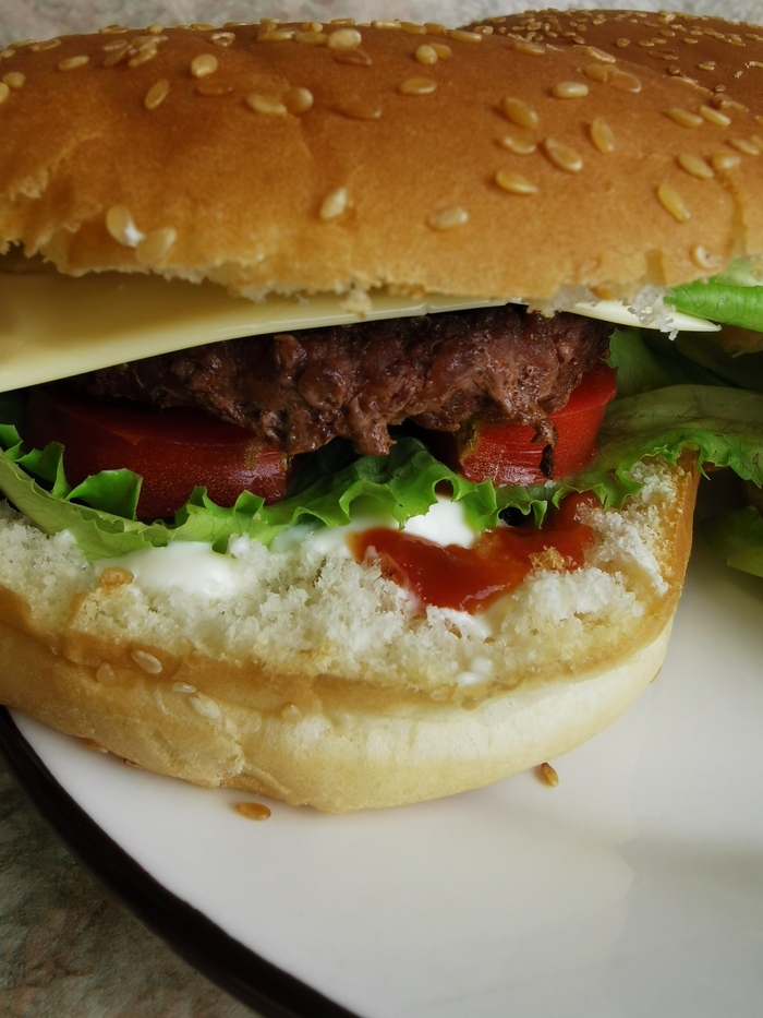 Чизбургер своими руками, пошаговый рецепт с фото на ккал
