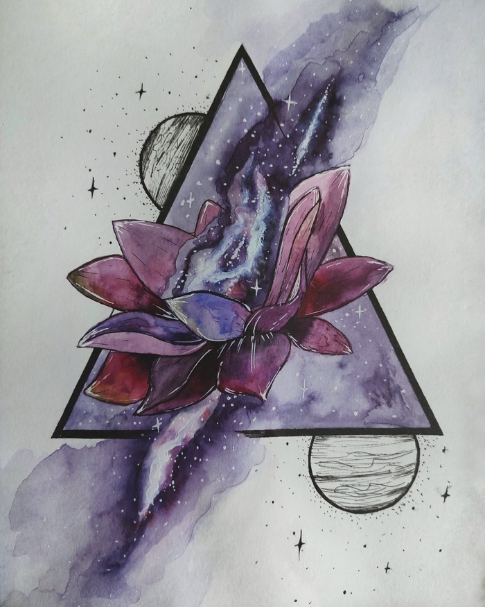 The cosmic lotus