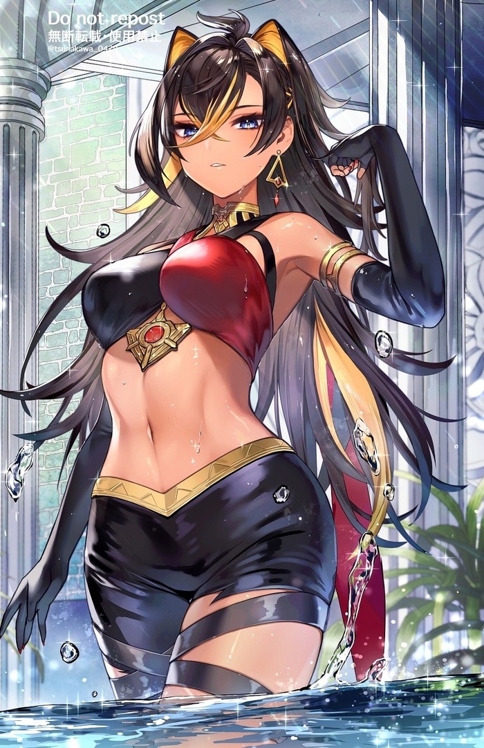 SaturDehya Anime Art, , Genshin Impact, Dehya (Genshin Impact)