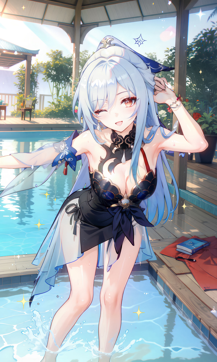        Anime Art, Honkai: Star Rail, Jingliu (Honkai: Star Rail),  