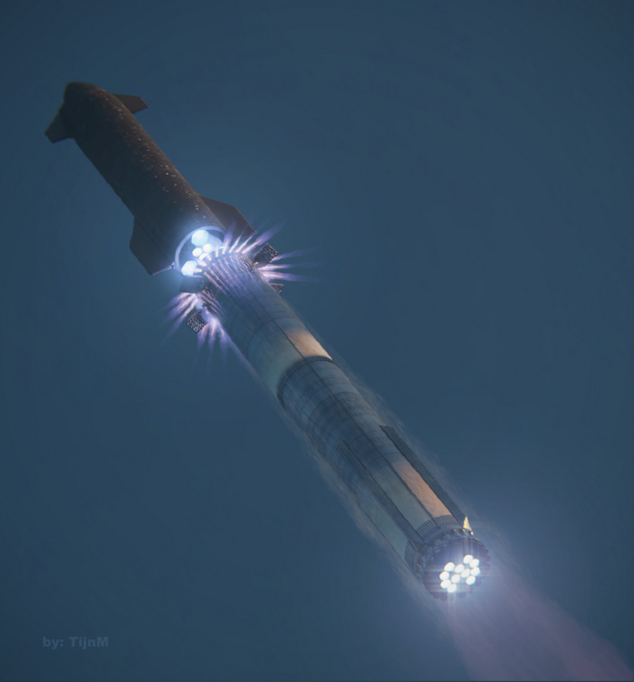     Super Heavy B9 SpaceX, ,  , Starship, , , , , , 