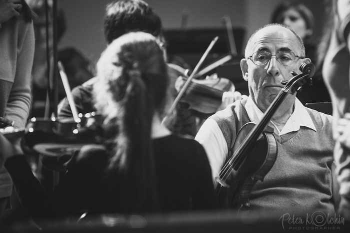 Репетиция перед дебютом