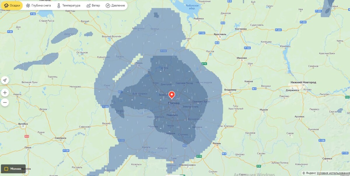 Карта осадков нижняя тура. Карта осадков Нижний. Карта осадков Смоленск. Карта осадков Нижний Новгород.