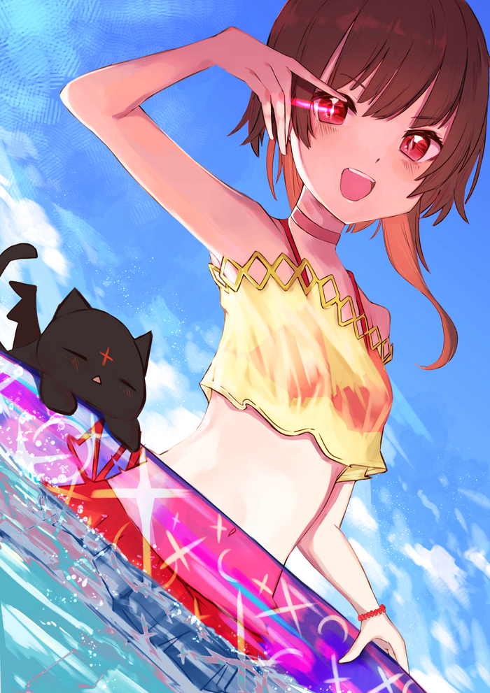 Megumin and Chomusuke