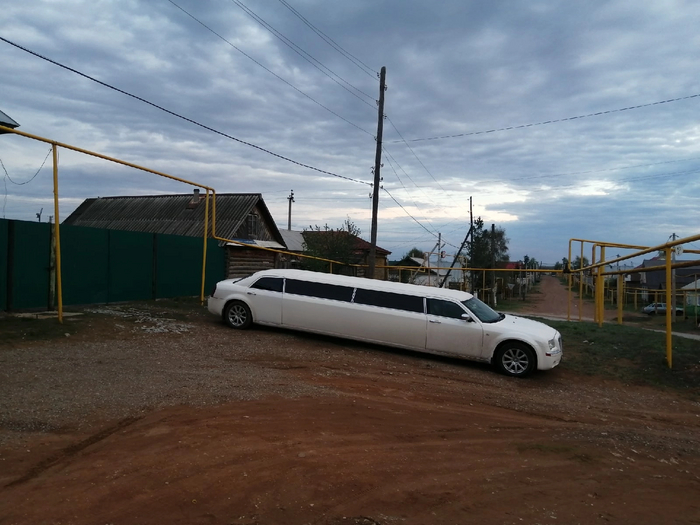 Внук приехал к бабушке