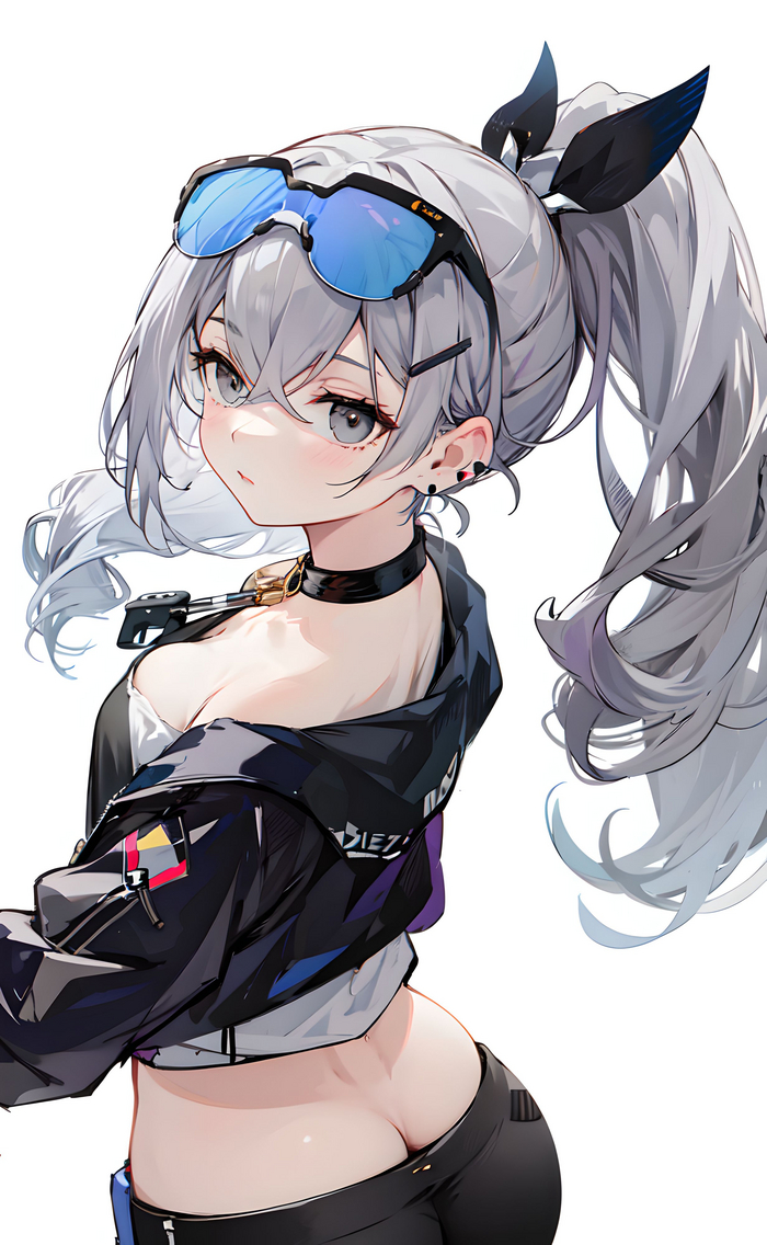 Silver Wolf Anime Art, Honkai: Star Rail, Silver Wolf (Honkai: Star Rail),  