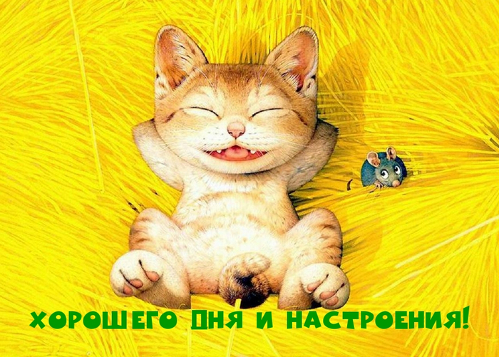 Всем хорошего денёчка и настроеньица!
