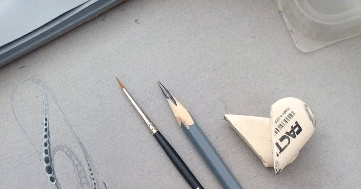 Что нужно художнику для счастья | Пикабу