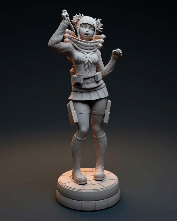 #Himiko_Toga #My_Hero_Academia  , , 3D , 3D ,  , Toga Himiko