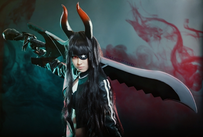 Black Gold Saw cosplay! Black Gold Saw, Black Rock Shooter,    , , , , , , ,   , , 