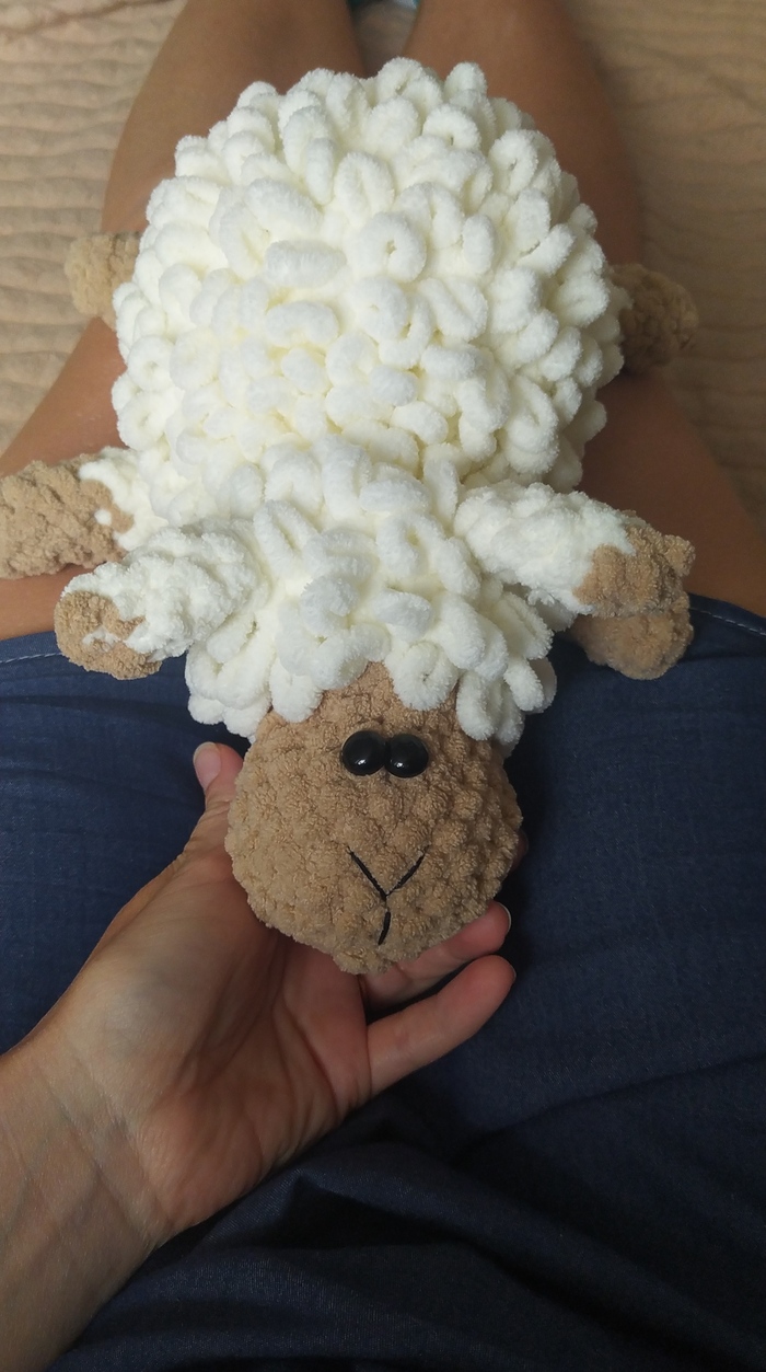 Один за другим Барашек, Плюшевые игрушки, Игрушки, Рукоделие без процесса, Длиннопост, Авторская неделя на Пикабу