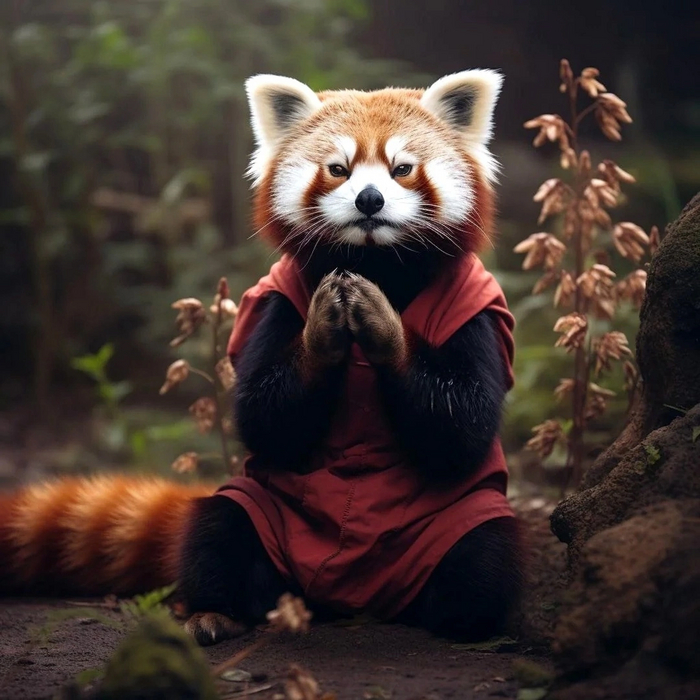 Адаптация персонажей мультфильма Кунг-фу панда Кунг-фу Панда, Нейронные сети, Длиннопост