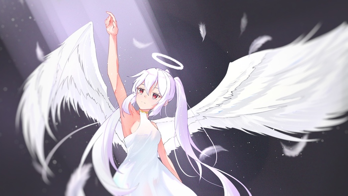 Angel , Anime Art, Plastic Memories, Isla, , 