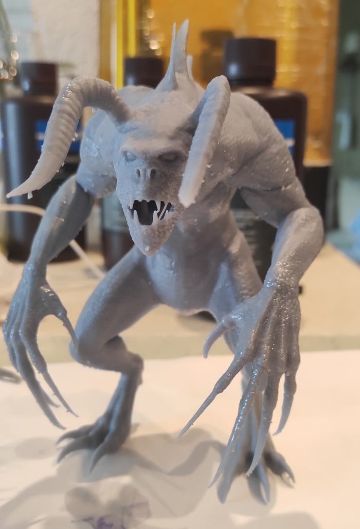 Коготь он такой коготь. Часть 2 Fallout, 3D моделирование, 3D принтер, 3D печать, Фигурки, Коготь смерти, Fallout: New Vegas, Длиннопост