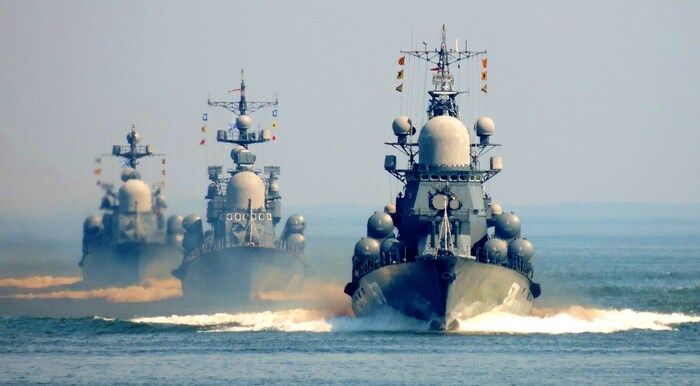 Начало новых военно-морских учений в Балтике РИА Новости, Россия, Политика, Армия, Флот, Балтийское море, ВМФ, Новости