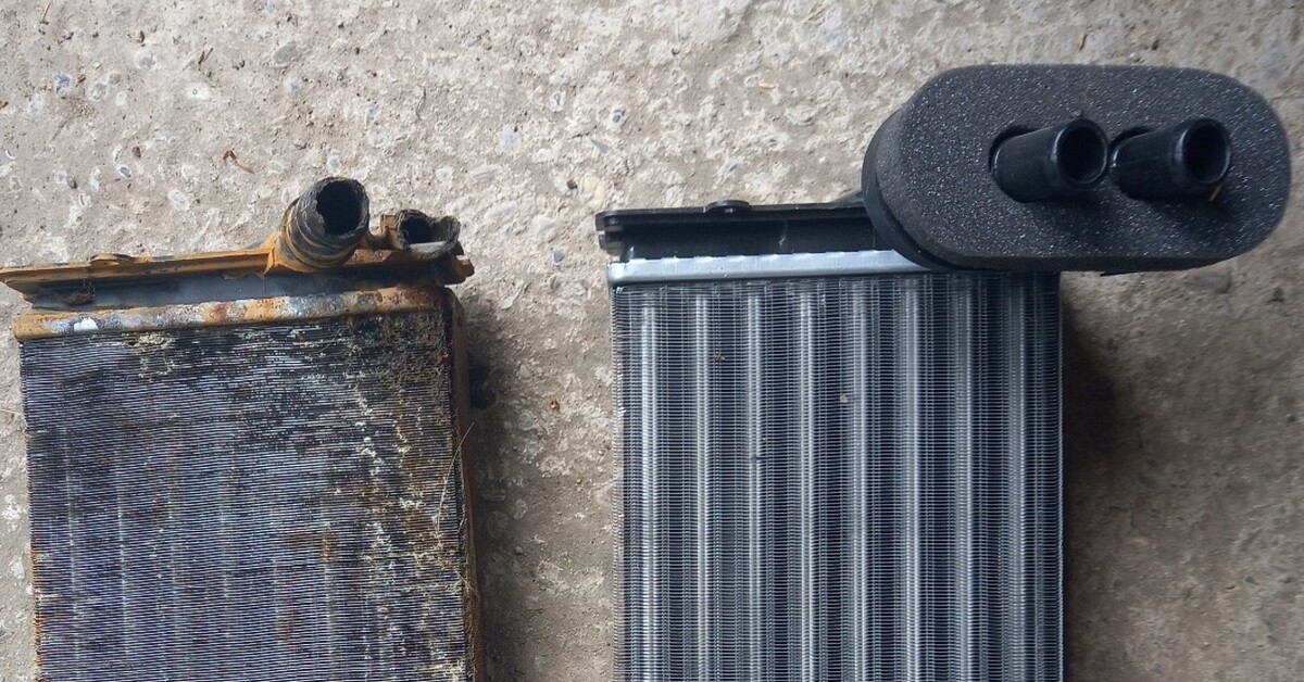 Тосол из светофора.. радиатор был съеден за 10 месяцев | Пикабу