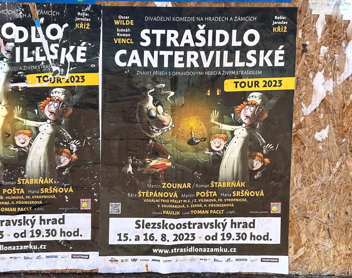 Учим чешский: Кентервильское страшидло | Пикабу