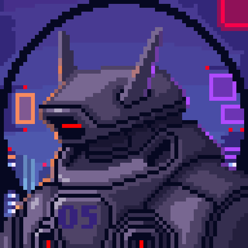 Киберпанк аватар #13 Киберпанк, Анимация, Гифка, Pixel Art