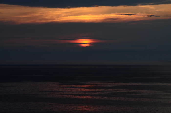 Закат с острова