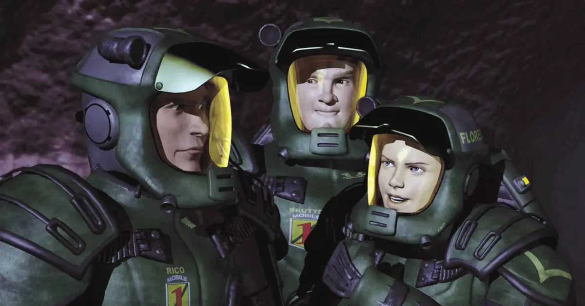 Весь звездный десант по порядку. Звездный десант Starship Troopers 1997.