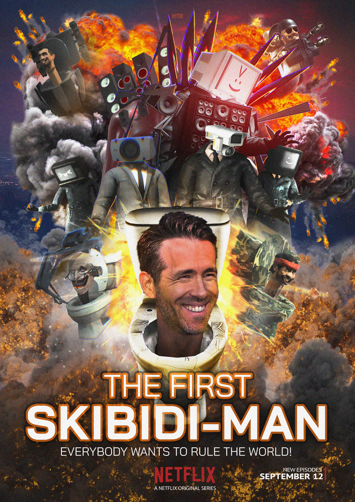 The first Skibidi-man (12+) Fake News,  ,    , Netflix,  , 
