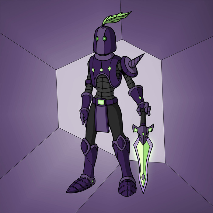 Toxic Knight (concept) ,  , , 2D, , 