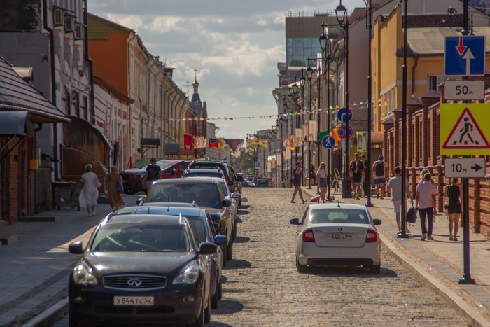 Нижний Новгород. Жара