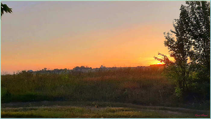 Придонье.Закат