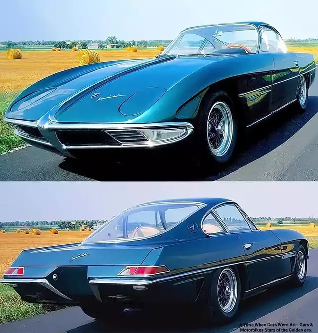 Самый первый Lamborghini 350 GTV 1963 года выпуска — двухместное купе с двигателем V12