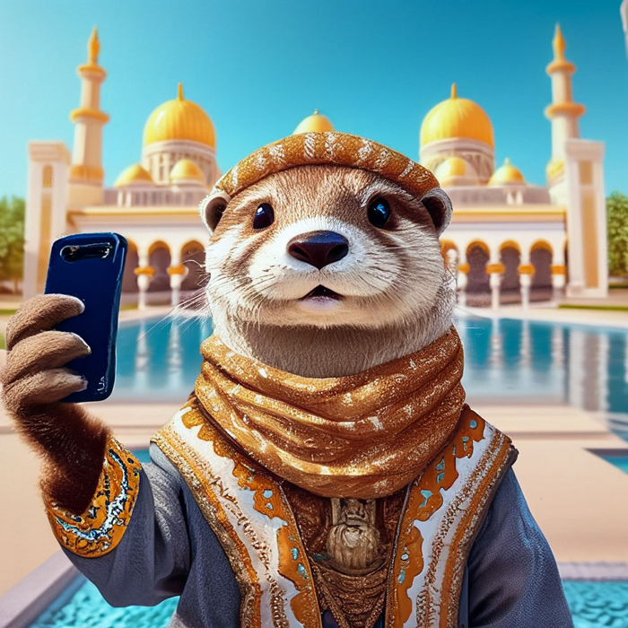 Выдры путешественники!