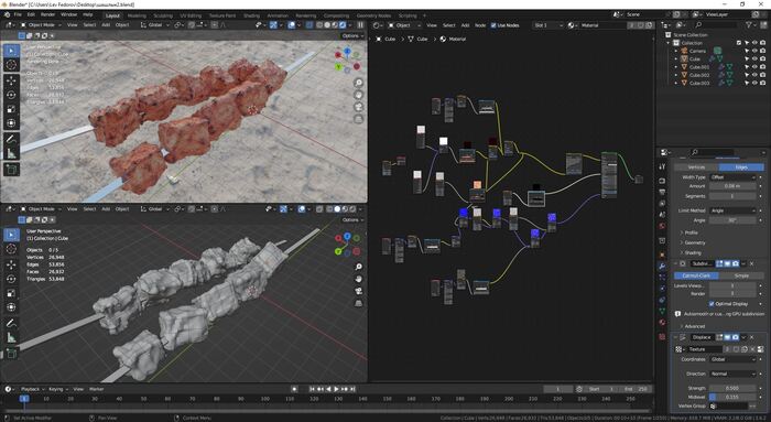    Blender 3D.  ) Blender, 3D, 3D , , 