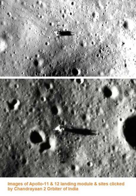 Фотографии луны из Индии Луна, Аполлон 11, Интересное, Скриншот