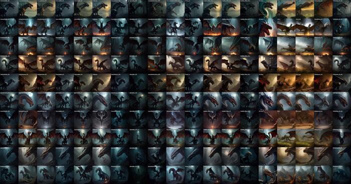 dragon ultradetailed,cinematic,horror atmosphere,mystic