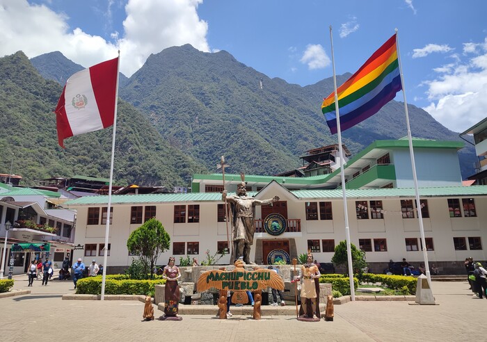 Агуас-Кальентес - волшебный город, куда нет дорог, и где живут гигантские бабочки Перу, Мачу-пикчу, Южная Америка, Латинская Америка, Лама, Длиннопост, Фотография