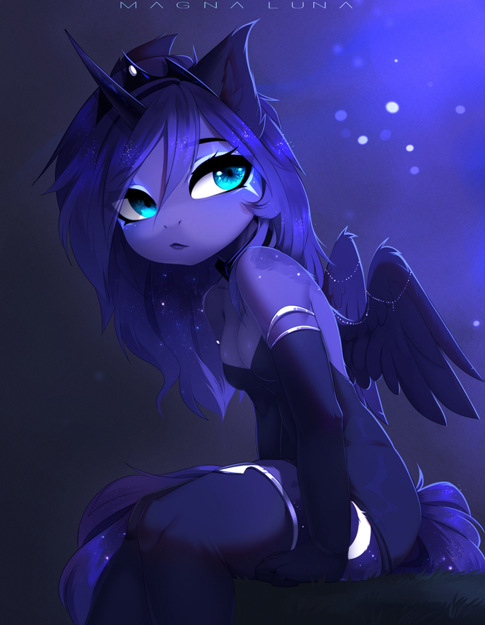  My Little Pony, Princess Luna, Magnaluna, 