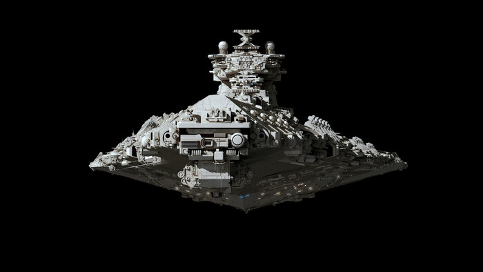 Dictator Class Star Cruiser Star Wars, Ansel Hsiao, 3D , 